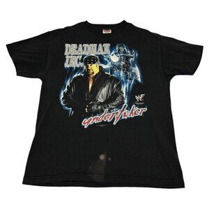 AAA Vintage 2001 Undertaker‎ Deadman Inc Rollin WWE Shirt Adult Large